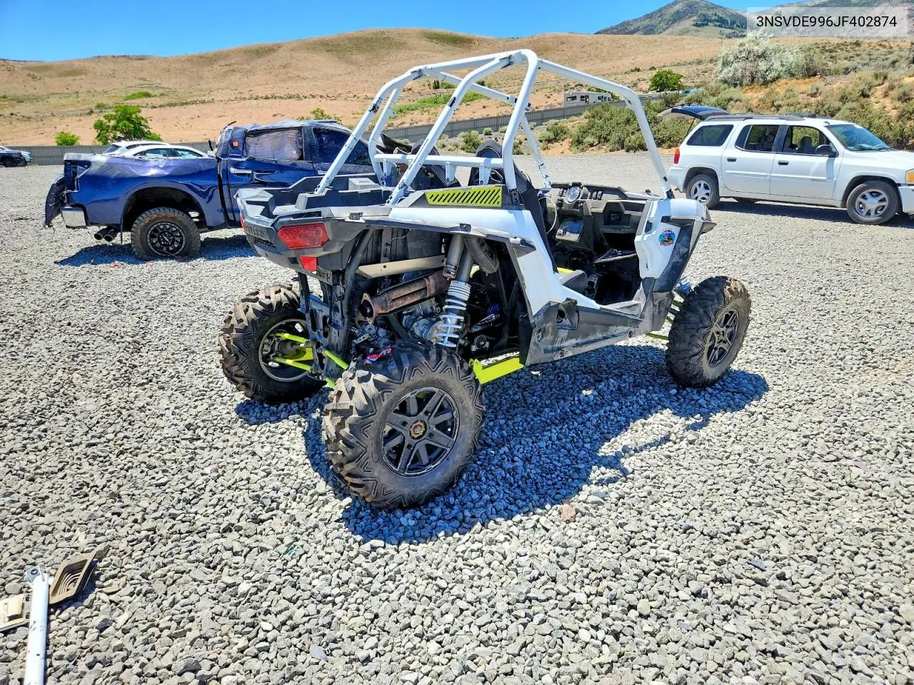 2018 Polaris Rzr Utility Vehicle VIN: 3NSVDE996JF402874 Lot: 58405546