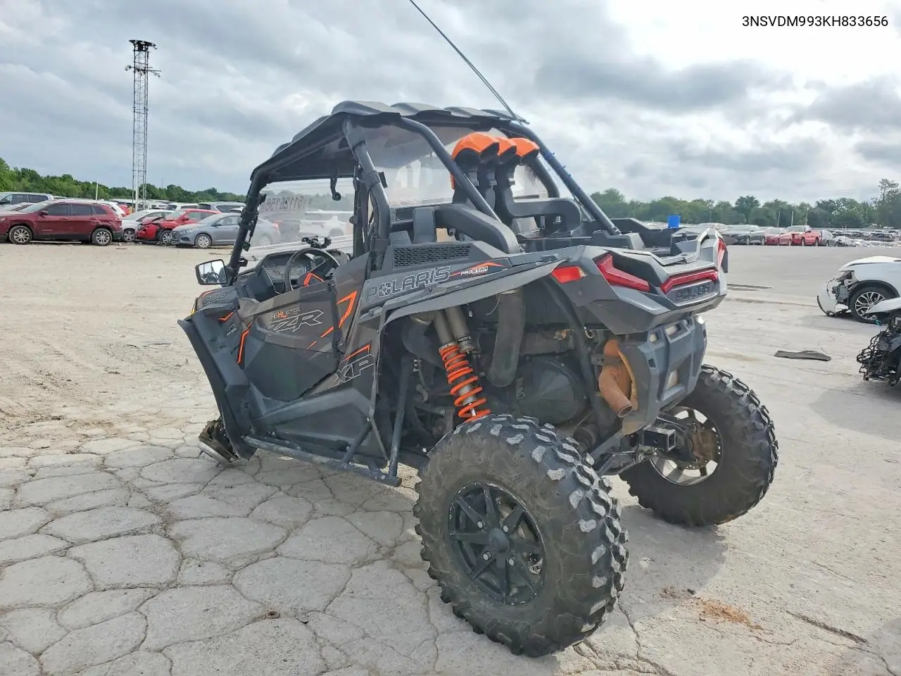 2019 Polaris Rzr Utility Vehicle VIN: 3NSVDM993KH833656 Lot: 51126156