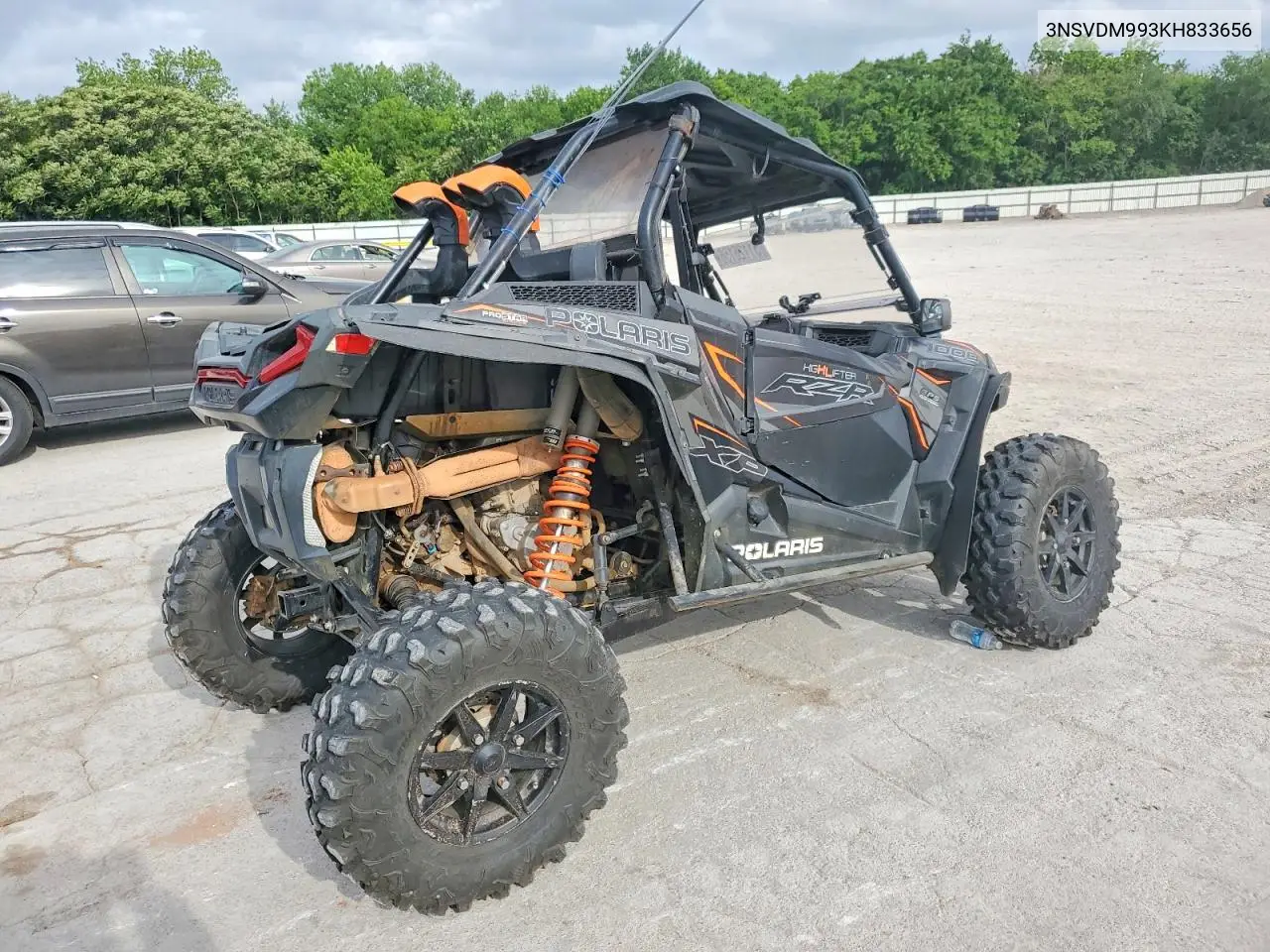 2019 Polaris Rzr Utility Vehicle VIN: 3NSVDM993KH833656 Lot: 51126156