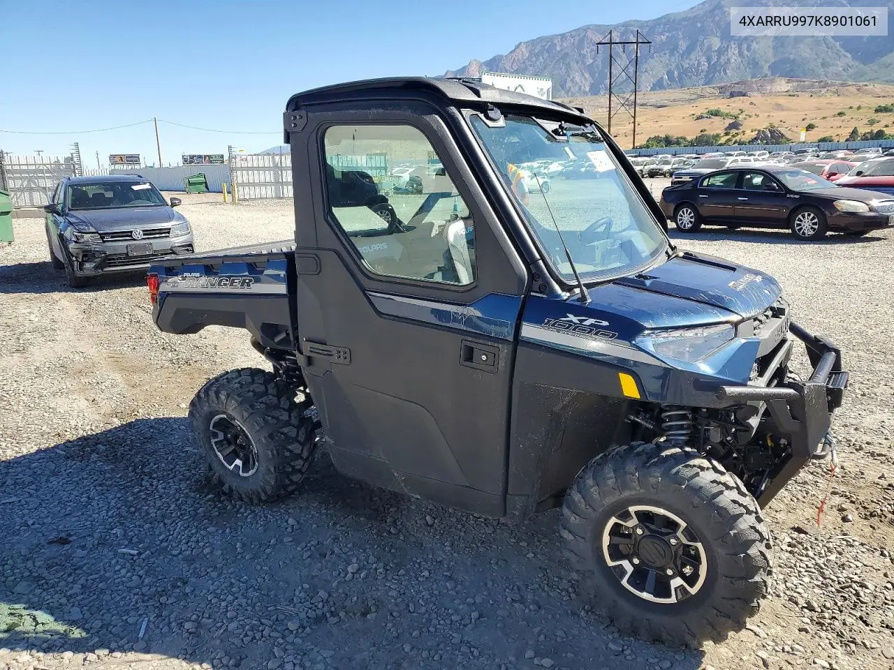 2019 Polaris Ranger Xp 1000 Utility Vehicle VIN: 4XARRU997K8901061 Lot: 56412006