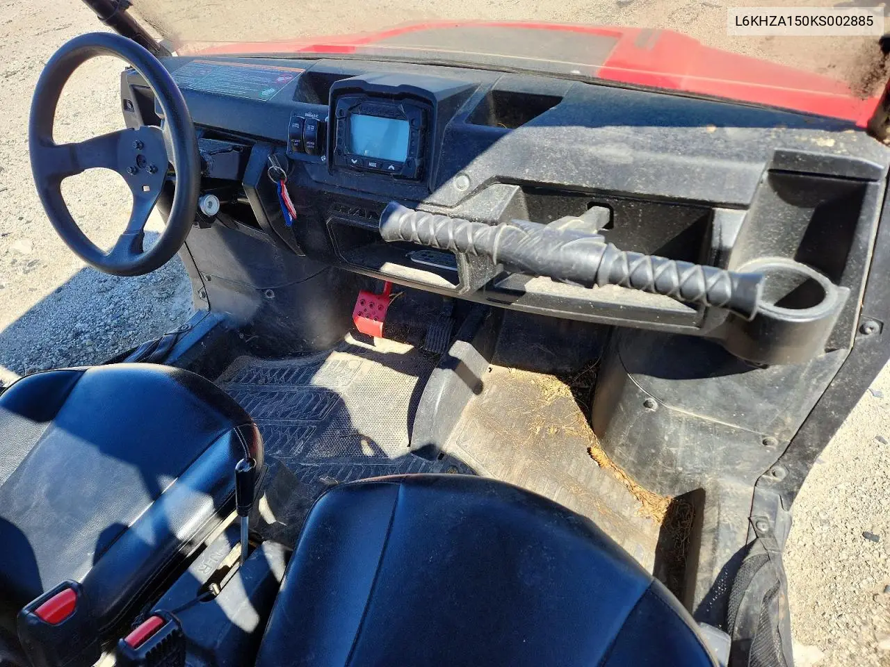 2019 Polaris Ranger 150 Efi Utility Vehicle VIN: L6KHZA150KS002885 Lot: 57421516