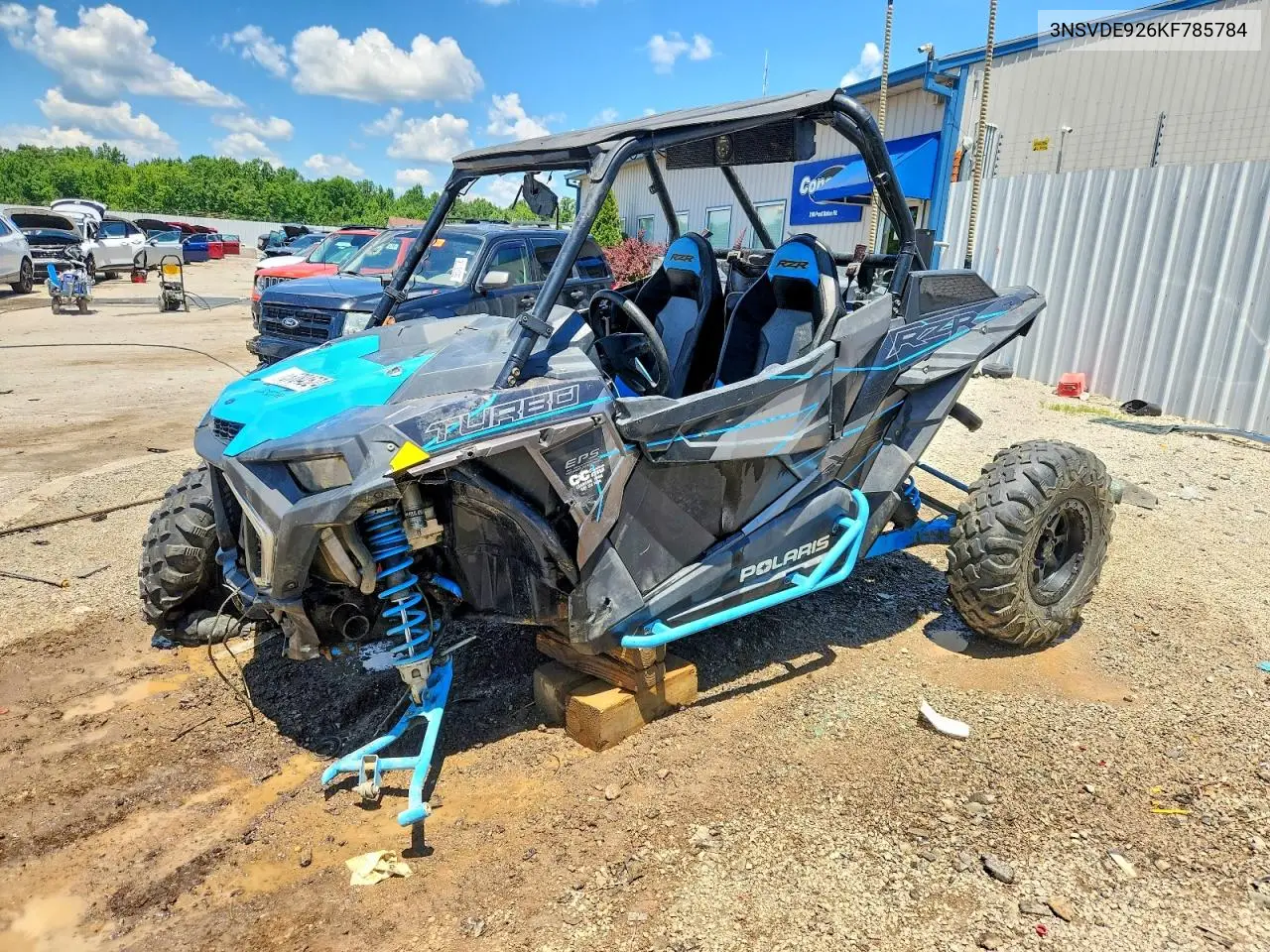 2019 Polaris Rzr Xp Turbo Utility Vehicle VIN: 3NSVDE926KF785784 Lot: 57845246