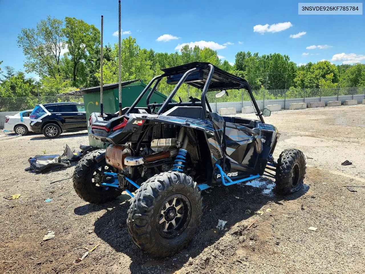 2019 Polaris Rzr Xp Turbo Utility Vehicle VIN: 3NSVDE926KF785784 Lot: 57845246