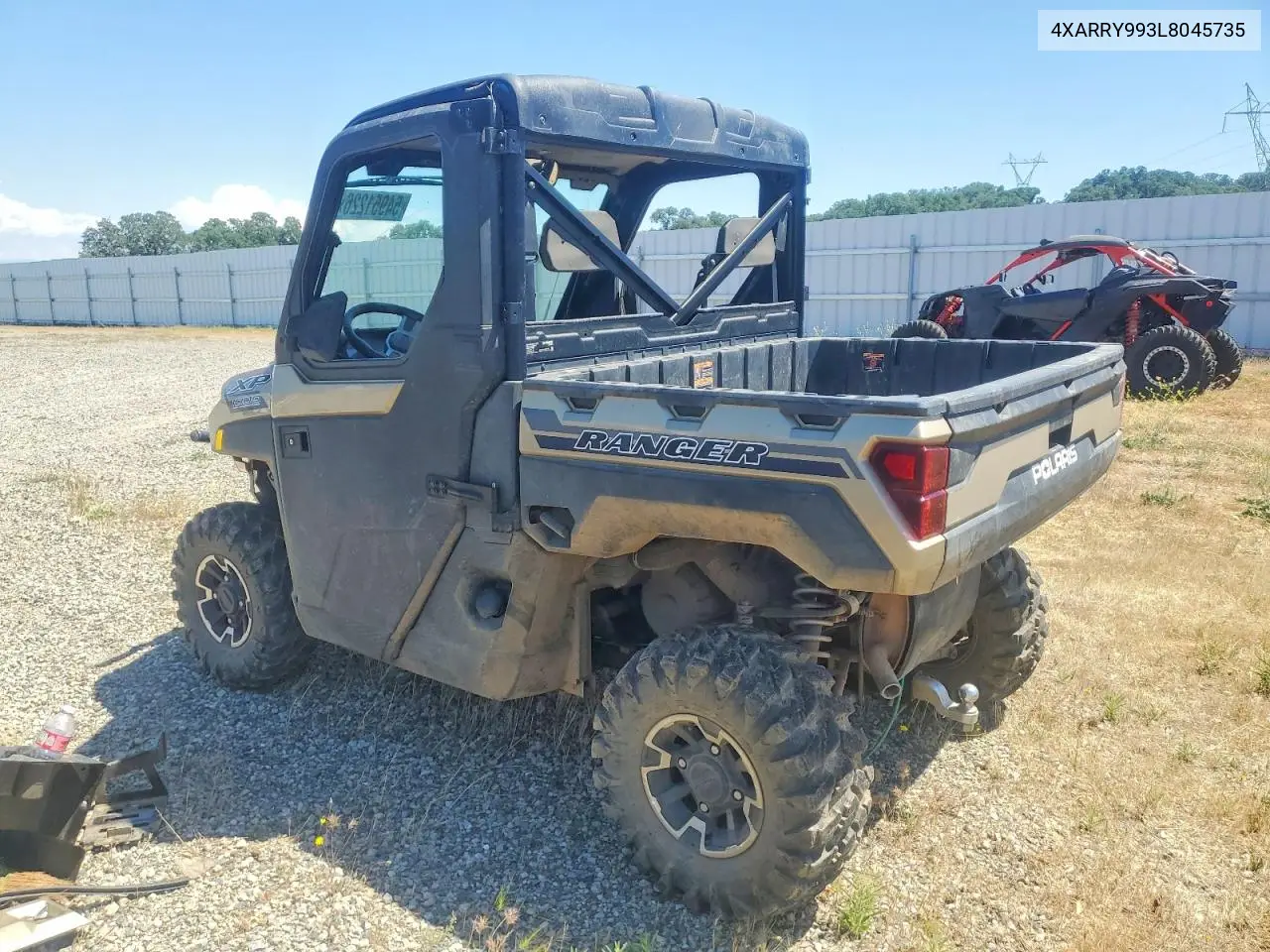 2020 Polaris Ranger Xp 1000 Utility Vehicle VIN: 4XARRY993L8045735 Lot: 54951226