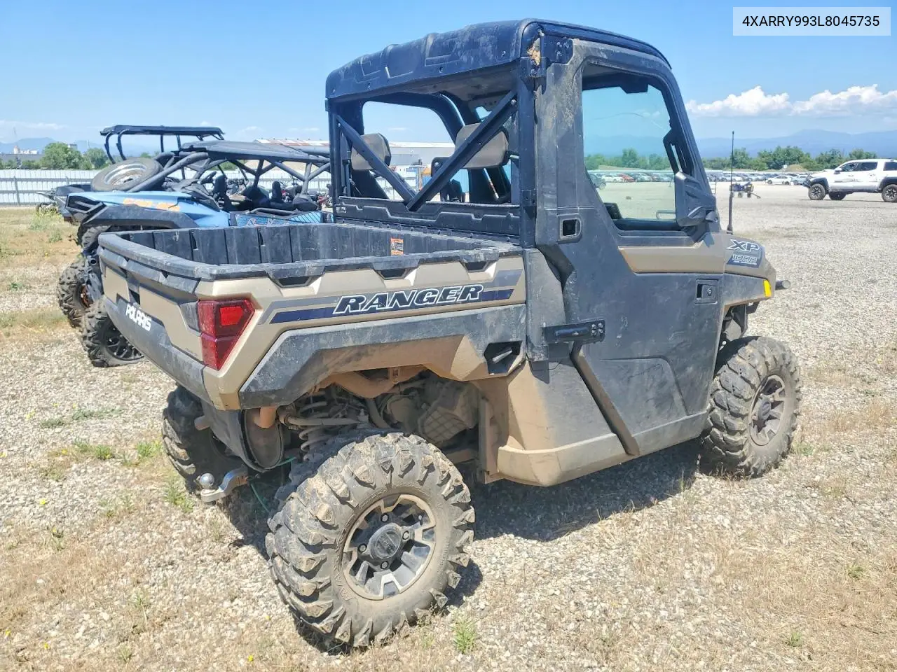 2020 Polaris Ranger Xp 1000 Utility Vehicle VIN: 4XARRY993L8045735 Lot: 54951226