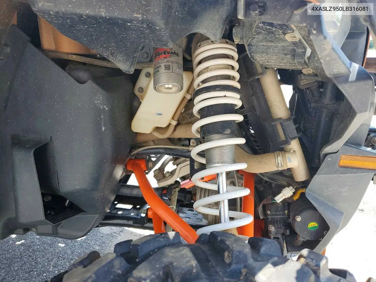 2020 Polaris Sportsman Atv VIN: 4XASLZ950LB316081 Lot: 56640866