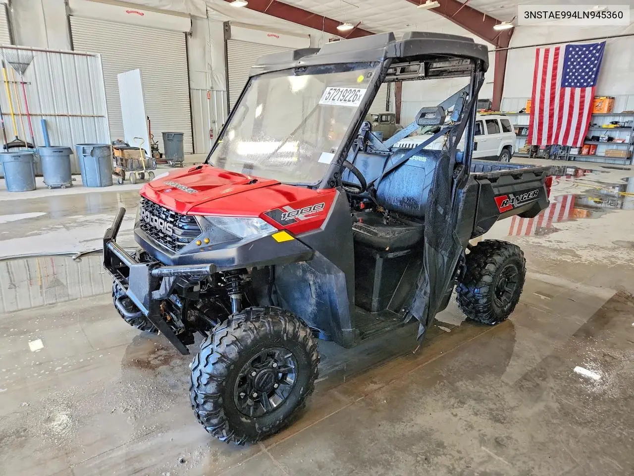 2020 Polaris Rzr Xp1000 VIN: 3NSTAE994LN945360 Lot: 57219226