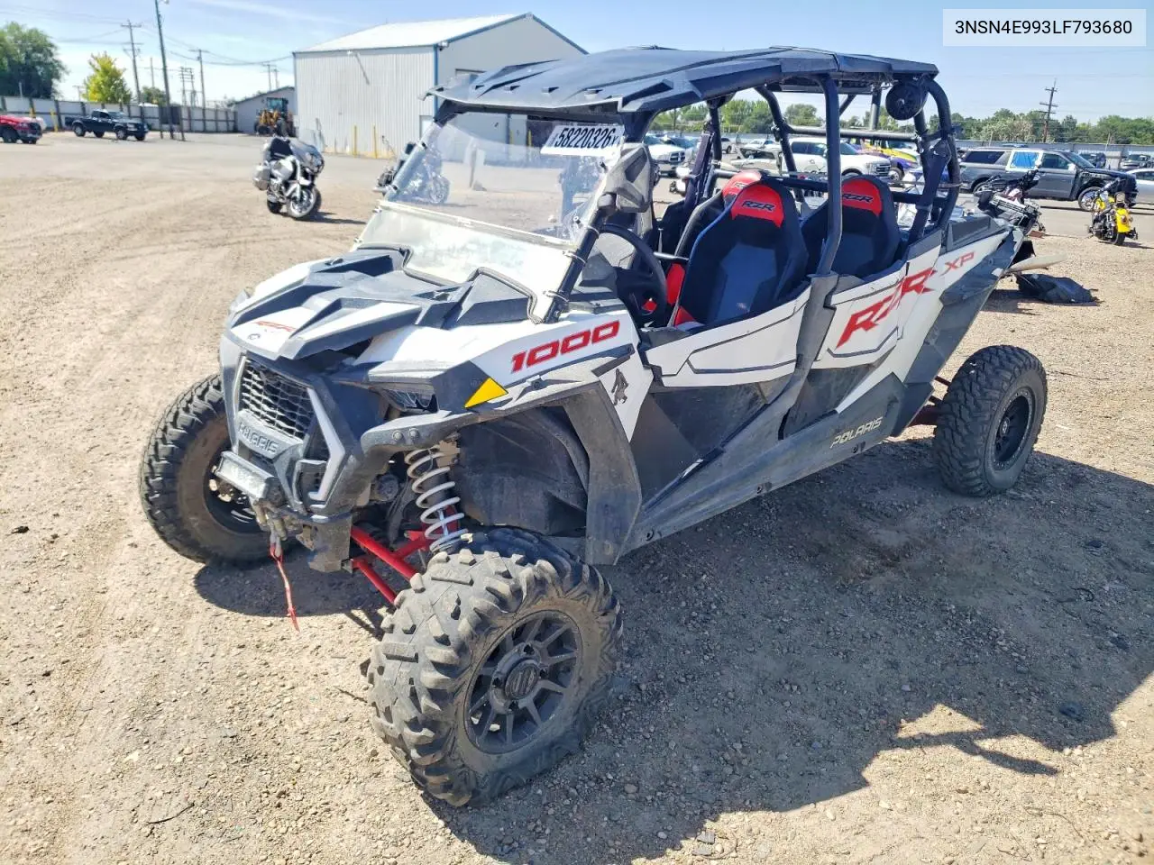 2020 Pols Rzr VIN: 3NSN4E993LF793680 Lot: 58220326