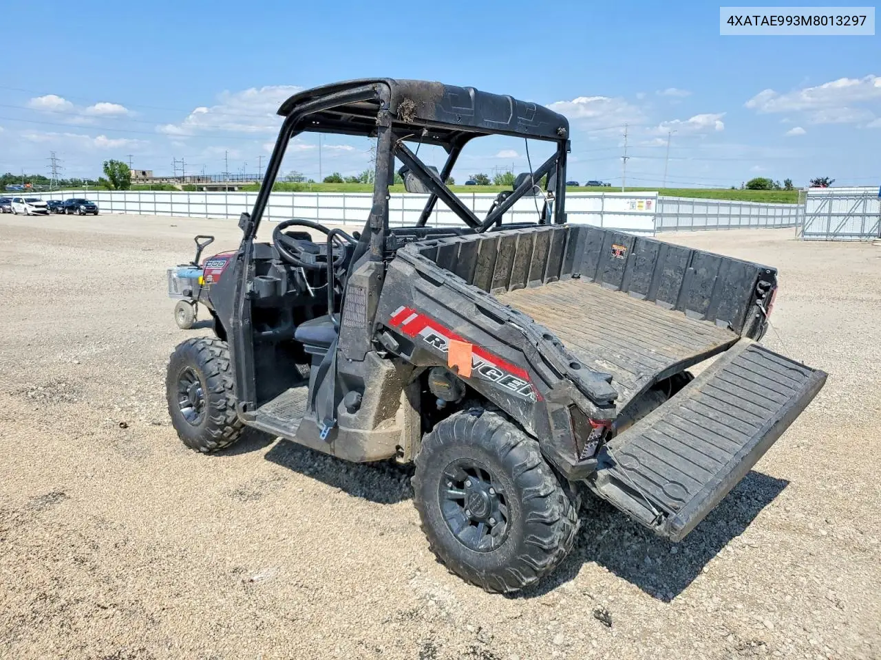2021 Polaris Ranger 1000 Utility Vehicle VIN: 4XATAE993M8013297 Lot: 55035526