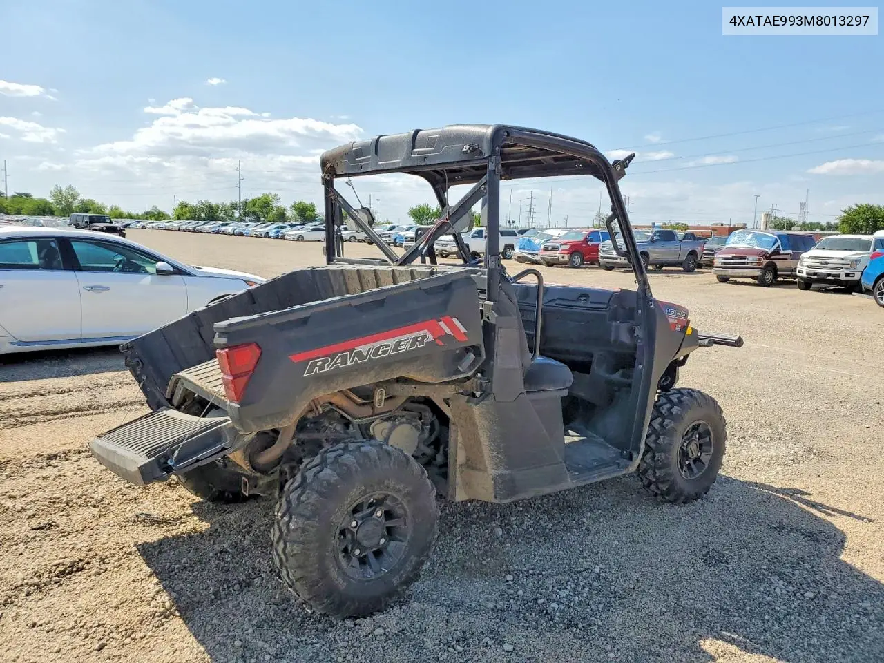 2021 Polaris Ranger 1000 Utility Vehicle VIN: 4XATAE993M8013297 Lot: 55035526