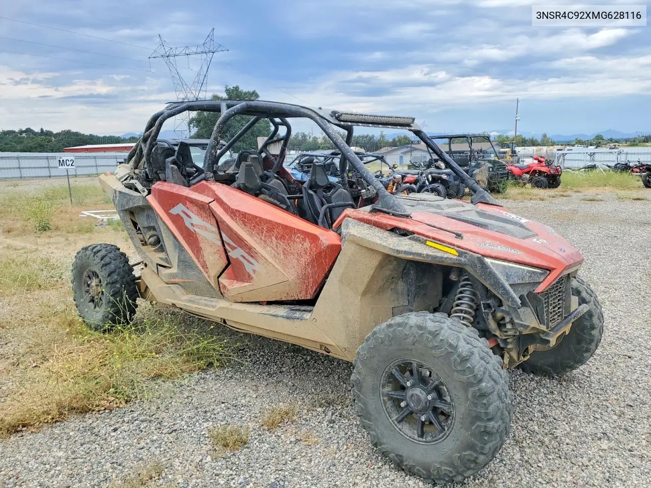 2021 Polaris Rzr Utility Vehicle VIN: 3NSR4C92XMG628116 Lot: 56772816