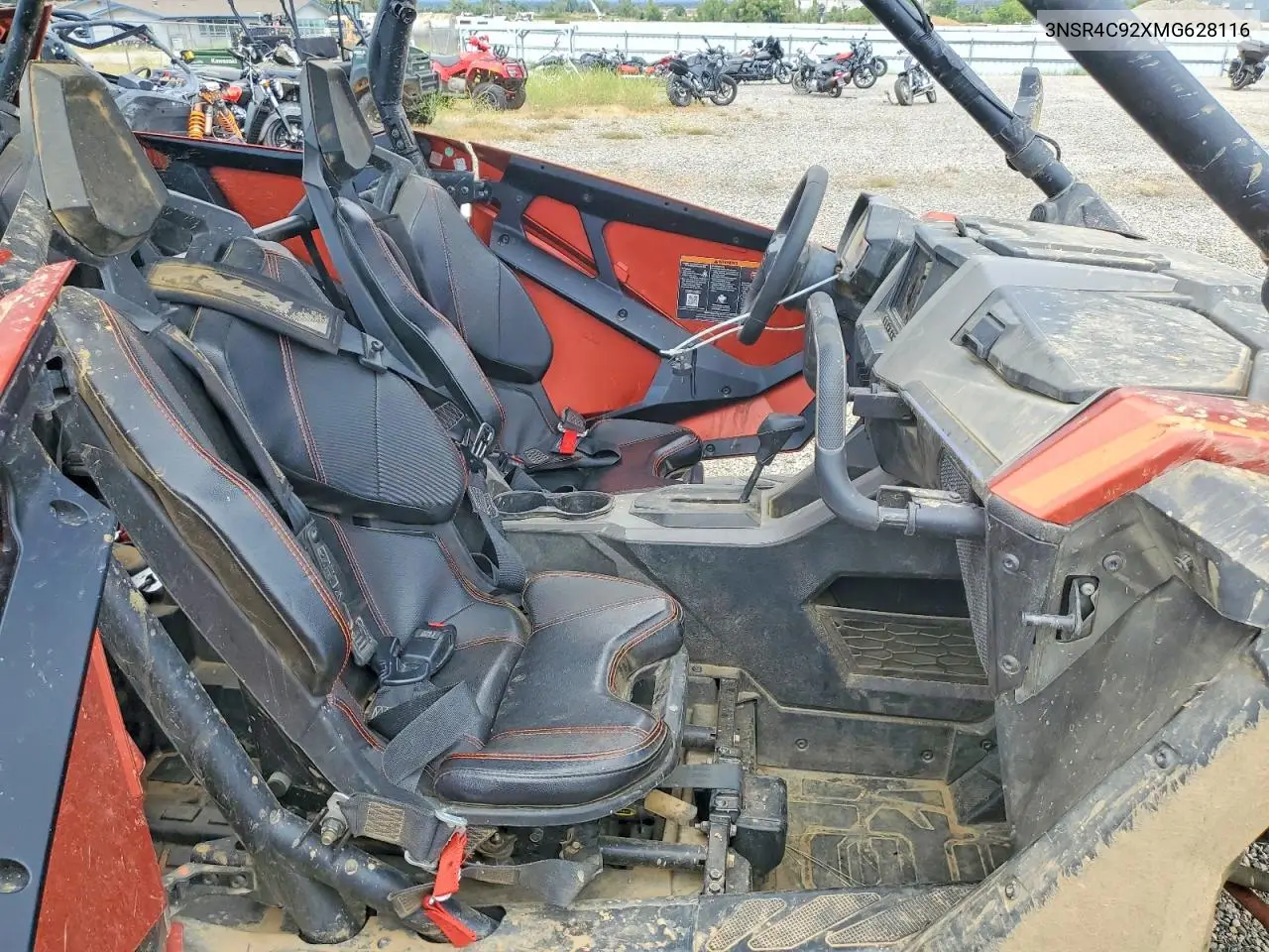 2021 Polaris Rzr Utility Vehicle VIN: 3NSR4C92XMG628116 Lot: 56772816