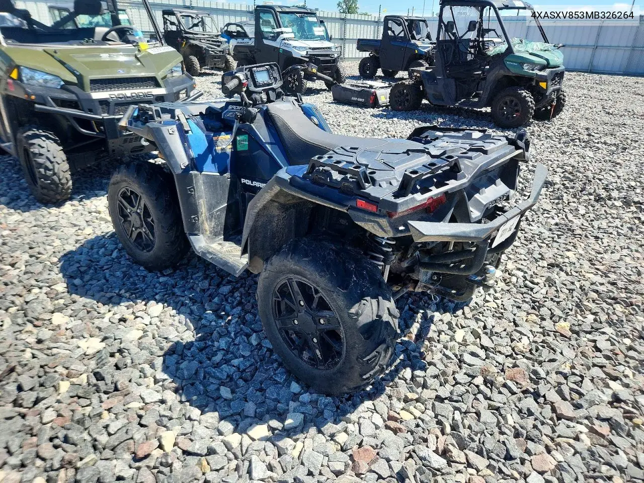 2021 Polaris Sportsman Atv VIN: 4XASXV853MB326264 Lot: 57719526