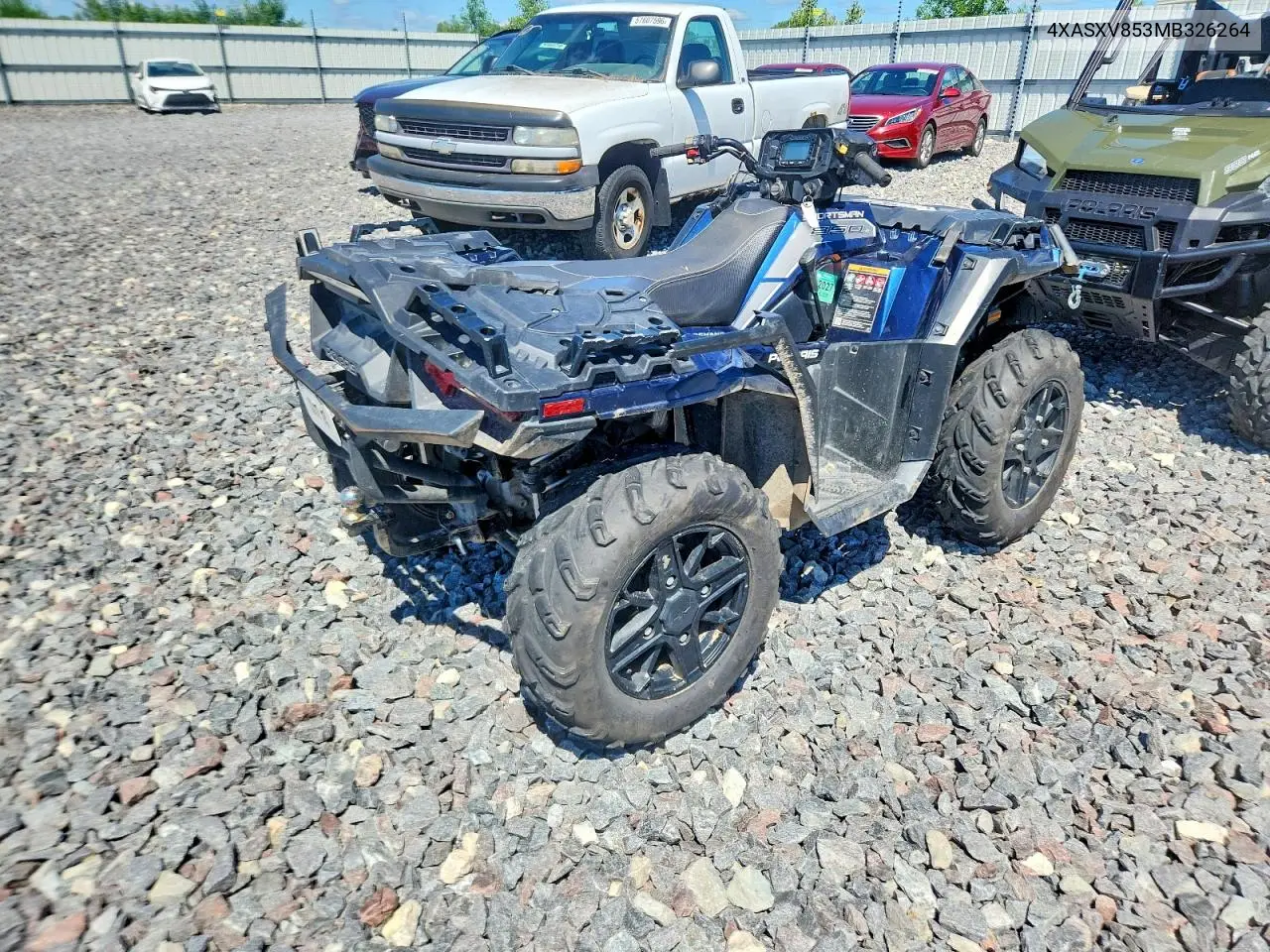 2021 Polaris Sportsman Atv VIN: 4XASXV853MB326264 Lot: 57719526