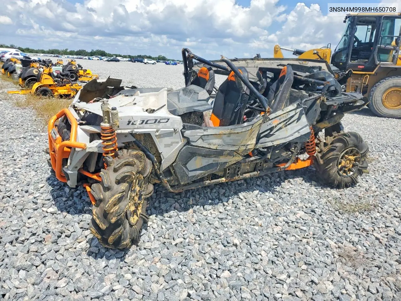 2021 Polaris Rzr 1000 Utility Vehicle VIN: 3NSN4M998MH650708 Lot: 57996926