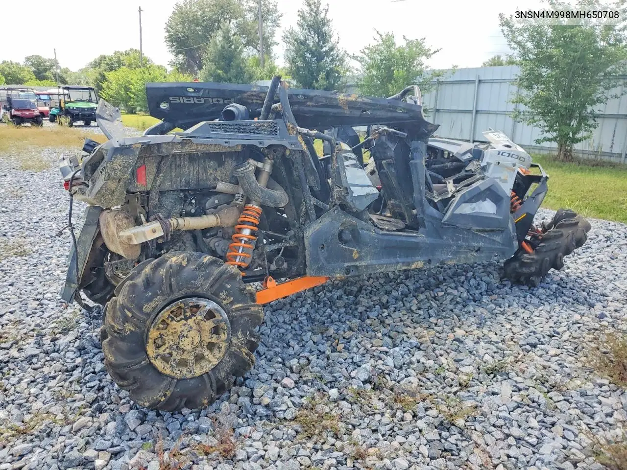 2021 Polaris Rzr 1000 Utility Vehicle VIN: 3NSN4M998MH650708 Lot: 57996926
