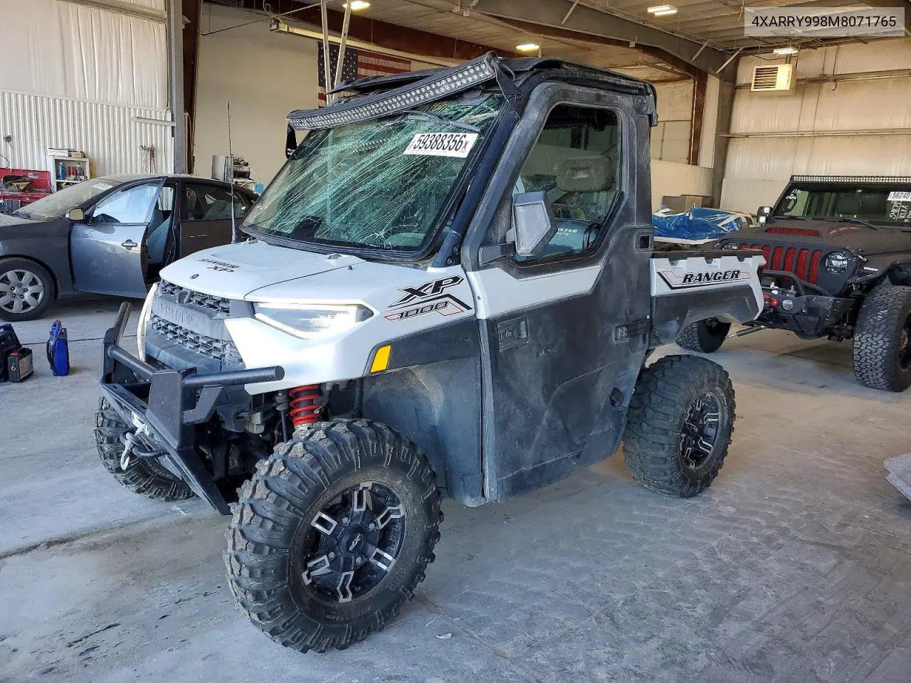 2021 Polaris Ranger 1000 Xp Utility Vehicle VIN: 4XARRY998M8071765 Lot: 59388356