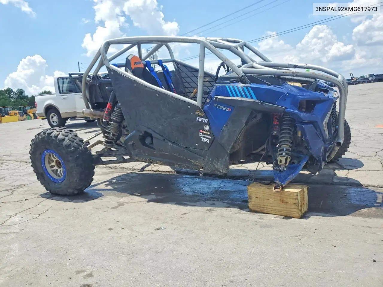 2021 Polaris Rzr Utility Vehicle VIN: 3NSPAL92XMG617973 Lot: 59997256