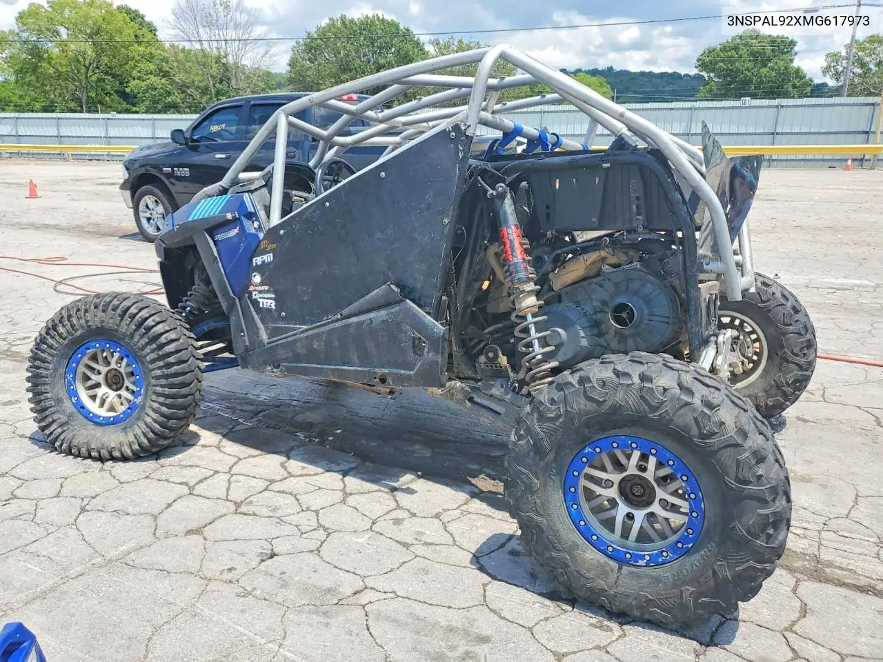 2021 Polaris Rzr Utility Vehicle VIN: 3NSPAL92XMG617973 Lot: 59997256