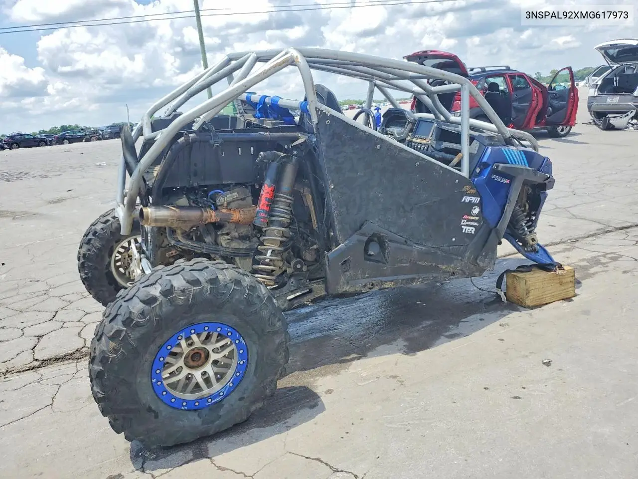 2021 Polaris Rzr Utility Vehicle VIN: 3NSPAL92XMG617973 Lot: 59997256
