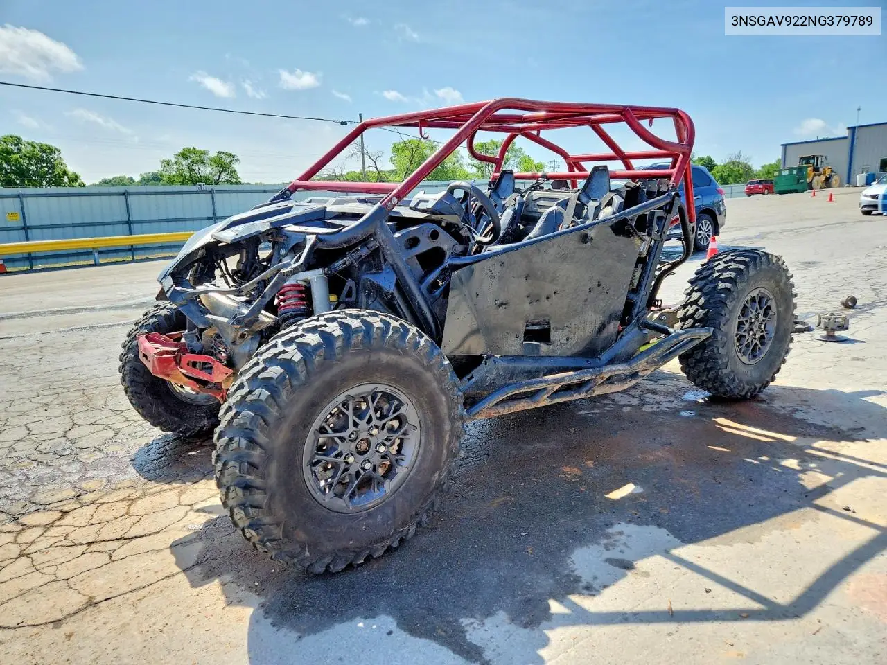 2022 Polaris General Utility Vehicle VIN: 3NSGAV922NG379789 Lot: 51268256