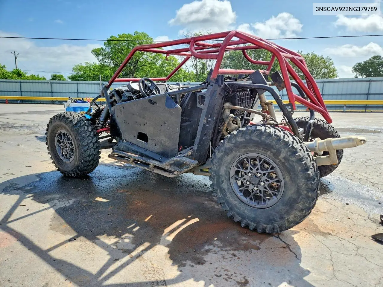2022 Polaris General Utility Vehicle VIN: 3NSGAV922NG379789 Lot: 51268256
