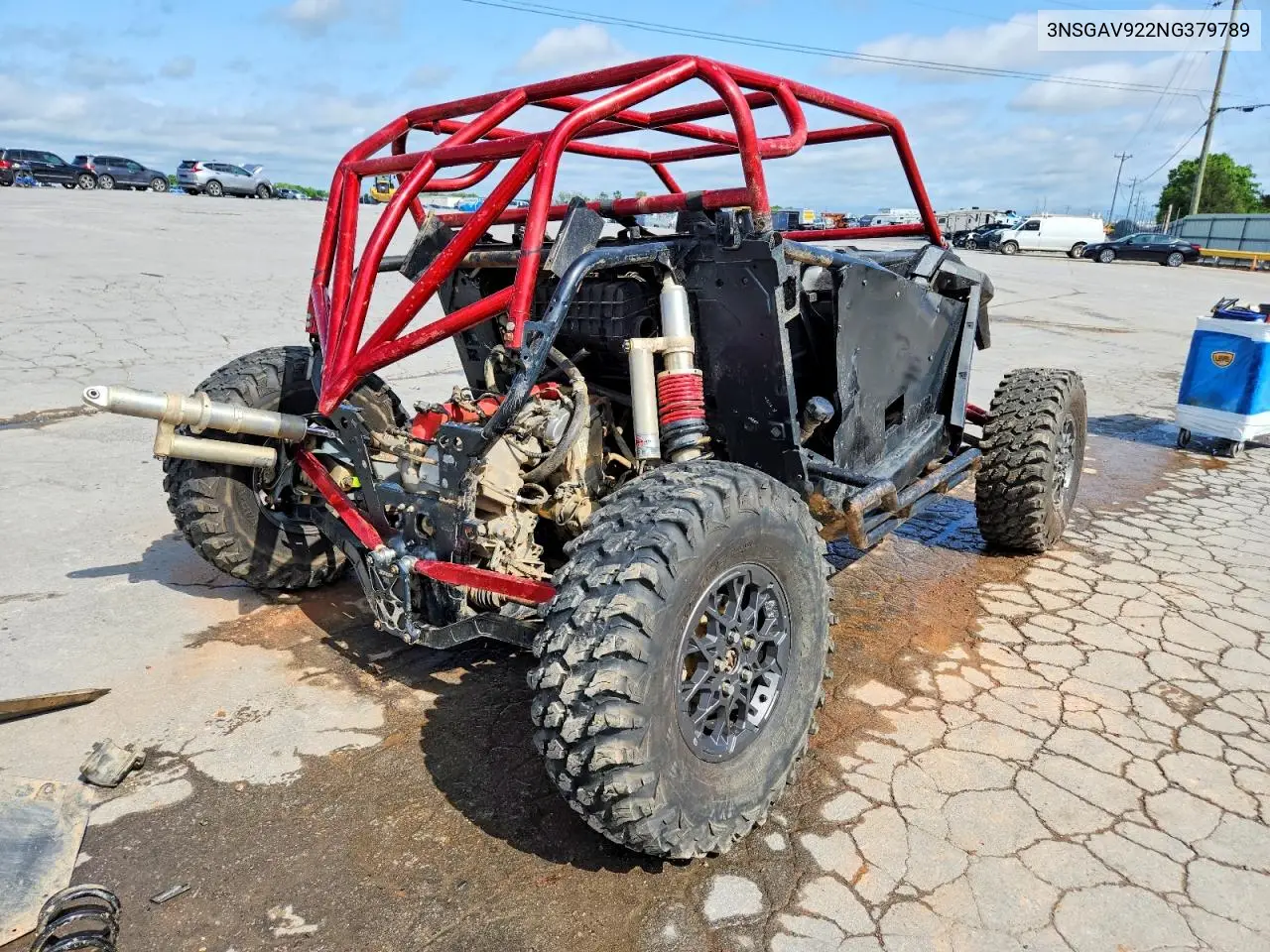 2022 Polaris General Utility Vehicle VIN: 3NSGAV922NG379789 Lot: 51268256