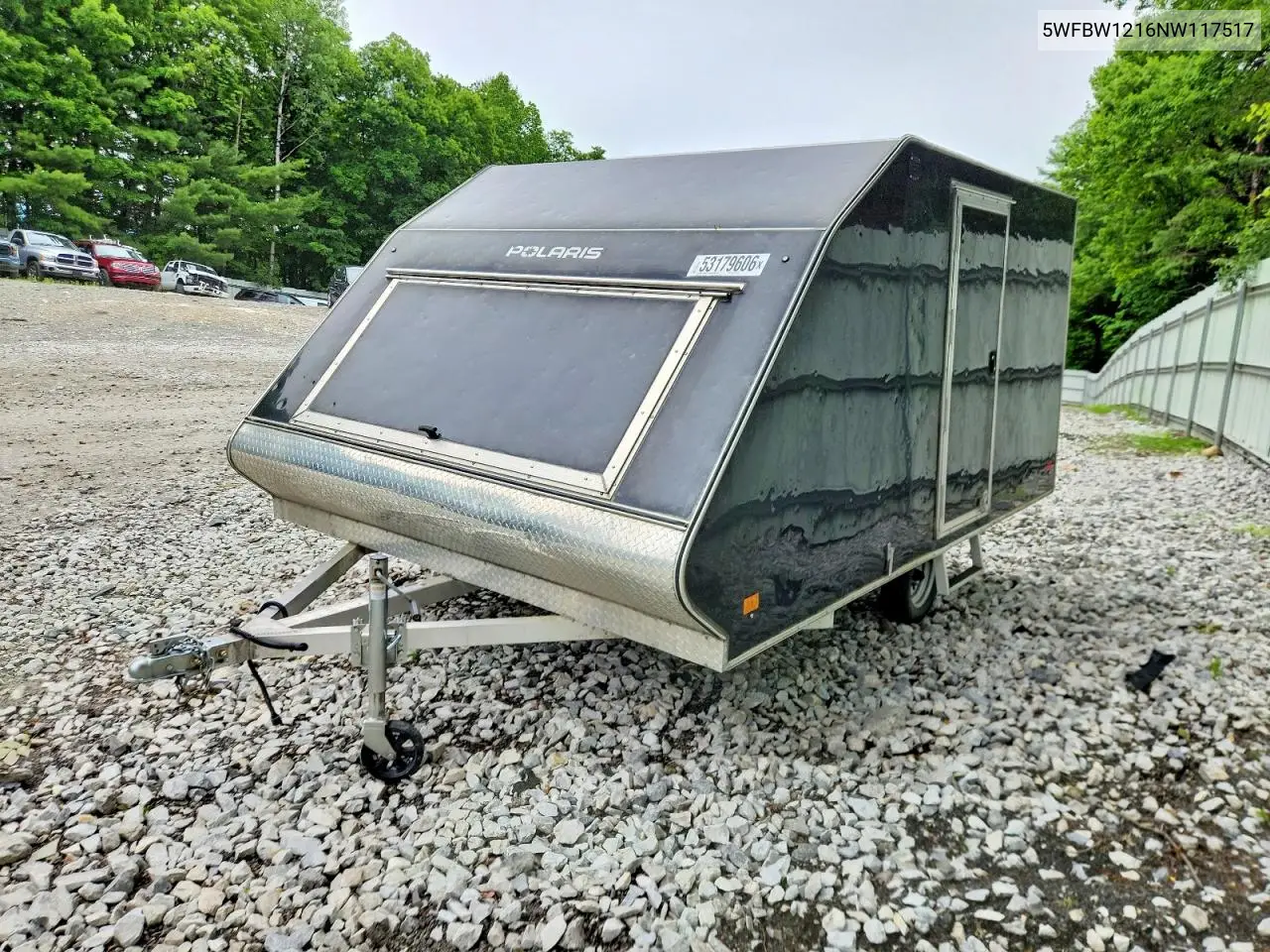 2022 Polaris Camper VIN: 5WFBW1216NW117517 Lot: 53179606