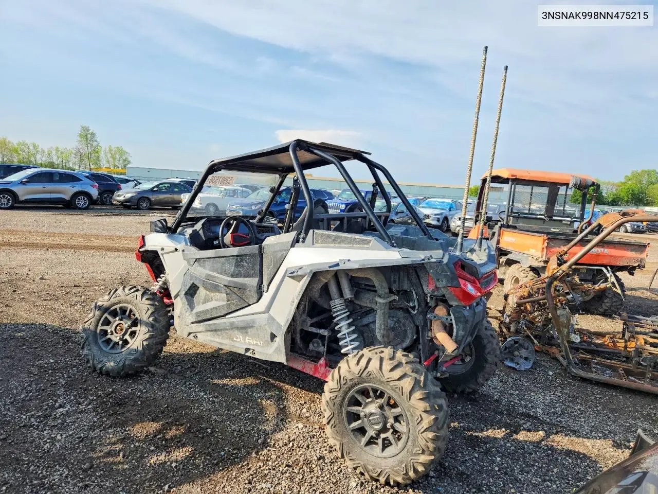 2022 Polaris Rzr Utility Vehicle VIN: 3NSNAK998NN475215 Lot: 53907536