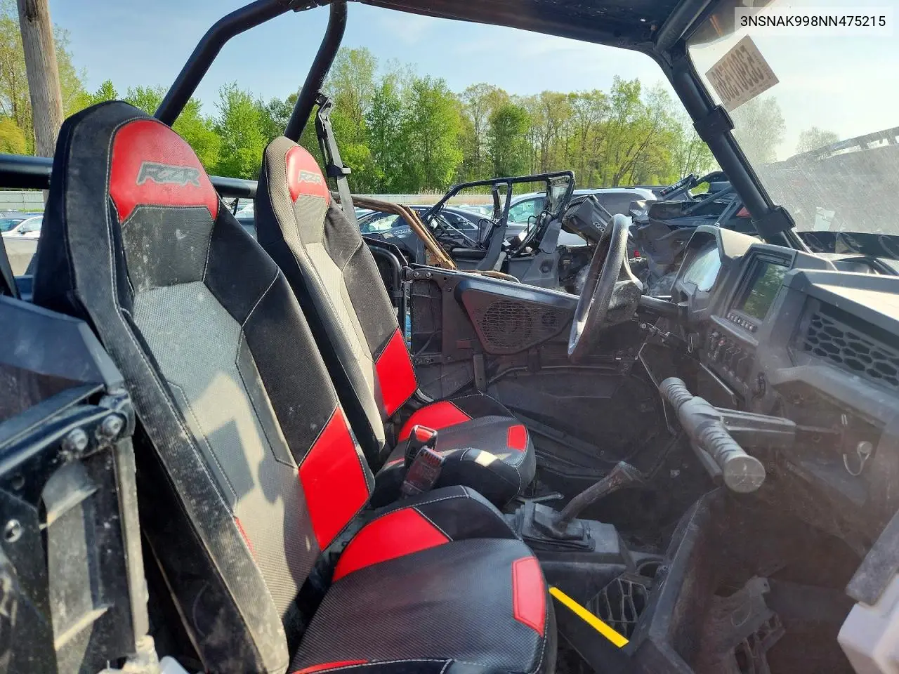 2022 Polaris Rzr Utility Vehicle VIN: 3NSNAK998NN475215 Lot: 53907536