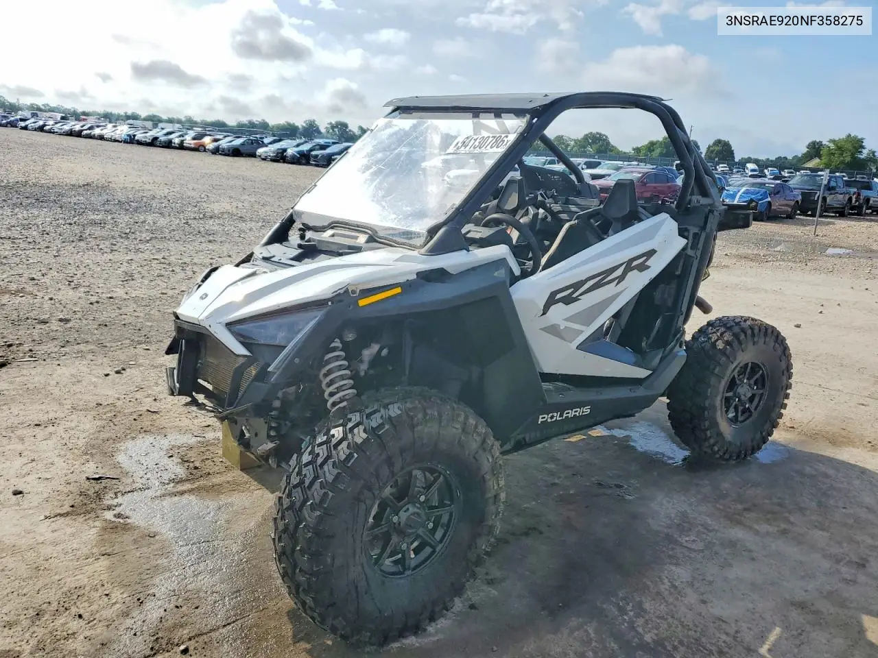 2022 Polaris Rzr Utility Vehicle VIN: 3NSRAE920NF358275 Lot: 54130786
