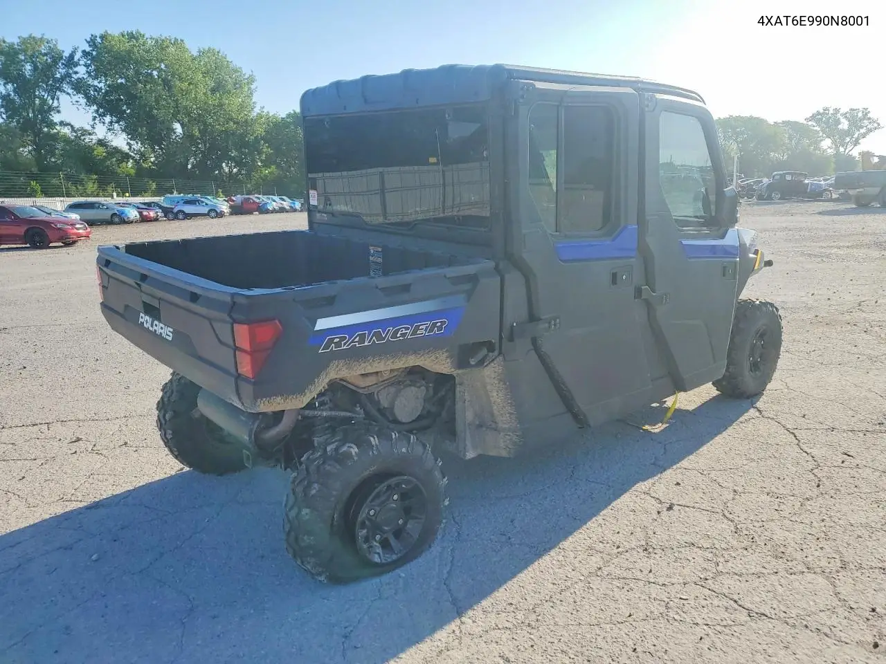 2022 Polaris Ranger Utility Vehicle VIN: 4XAT6E990N8001501 Lot: 54638026