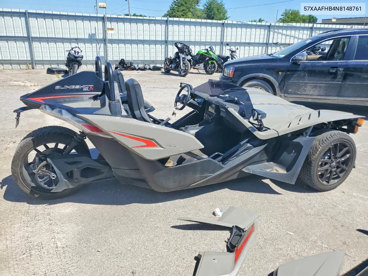 2022 Polaris Slingshot Slr VIN: 57XAAFHB4N8148761 Lot: 55965466