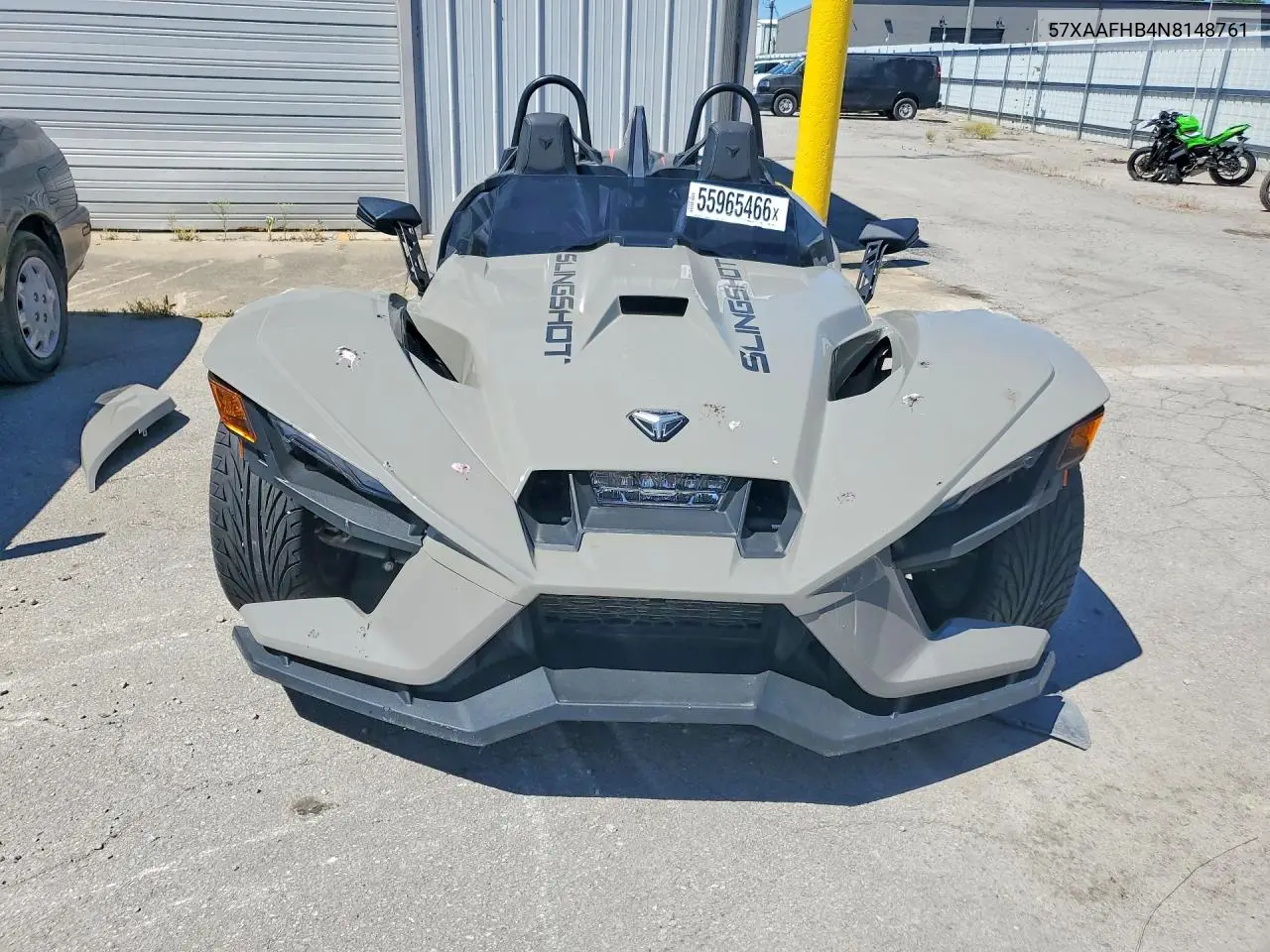 2022 Polaris Slingshot Slr VIN: 57XAAFHB4N8148761 Lot: 55965466