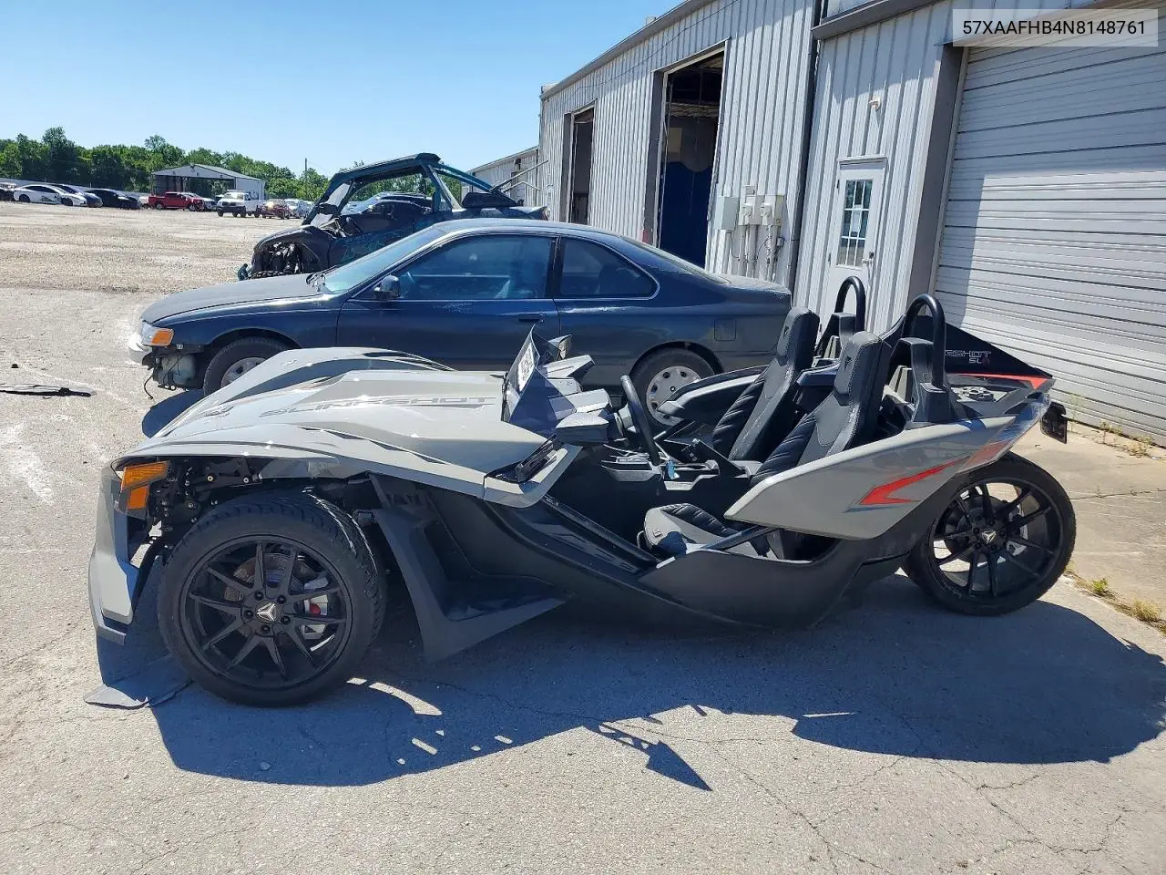 2022 Polaris Slingshot Slr VIN: 57XAAFHB4N8148761 Lot: 55965466