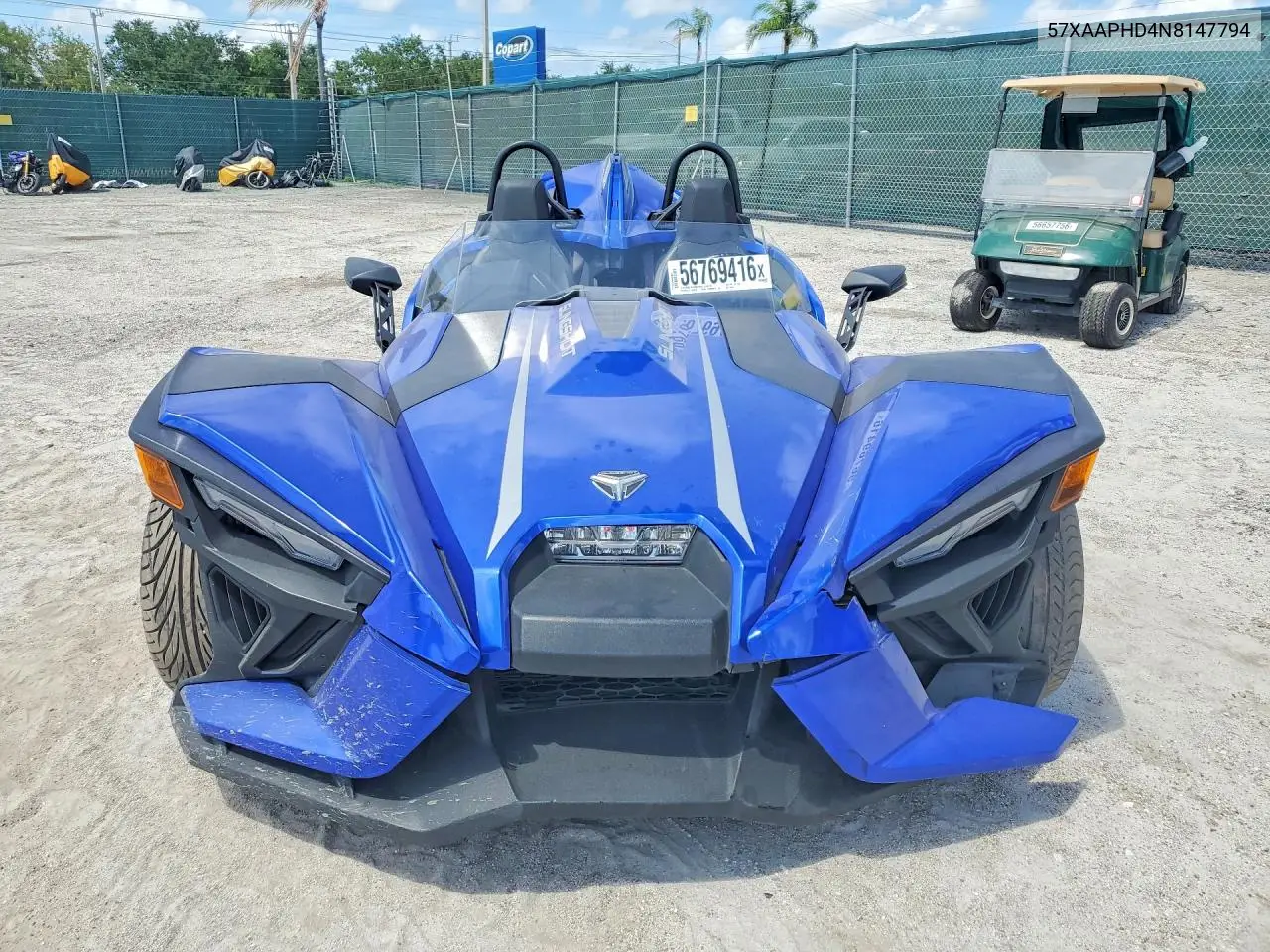 2022 Polaris Slingshot Sl VIN: 57XAAPHD4N8147794 Lot: 56769416