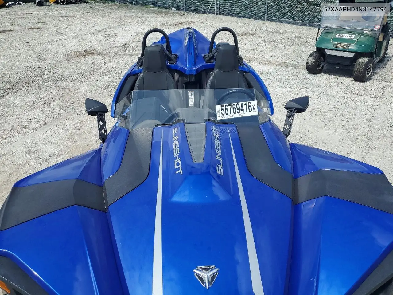 2022 Polaris Slingshot Sl VIN: 57XAAPHD4N8147794 Lot: 56769416