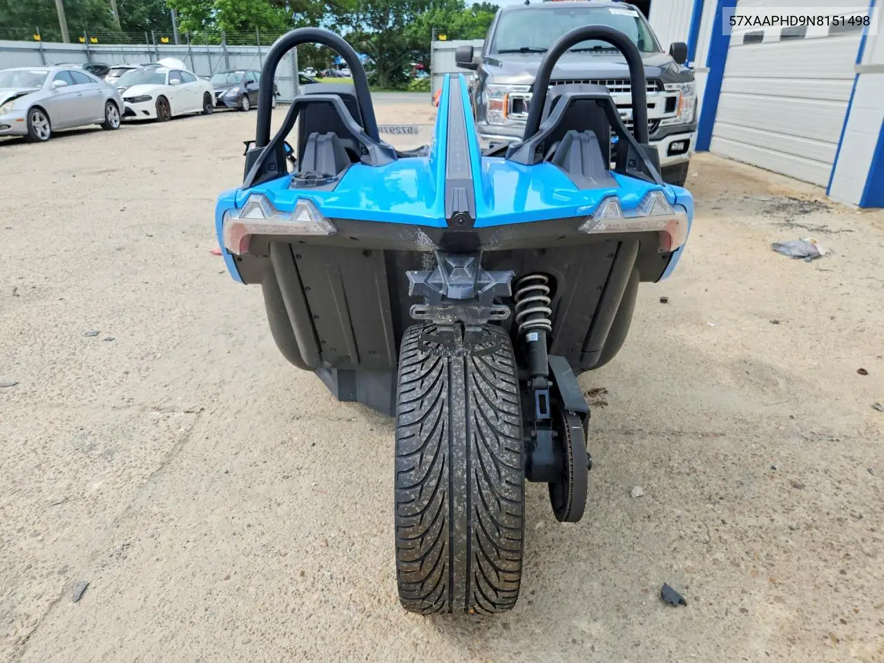 2022 Polaris Slingshot Sl VIN: 57XAAPHD9N8151498 Lot: 57297806