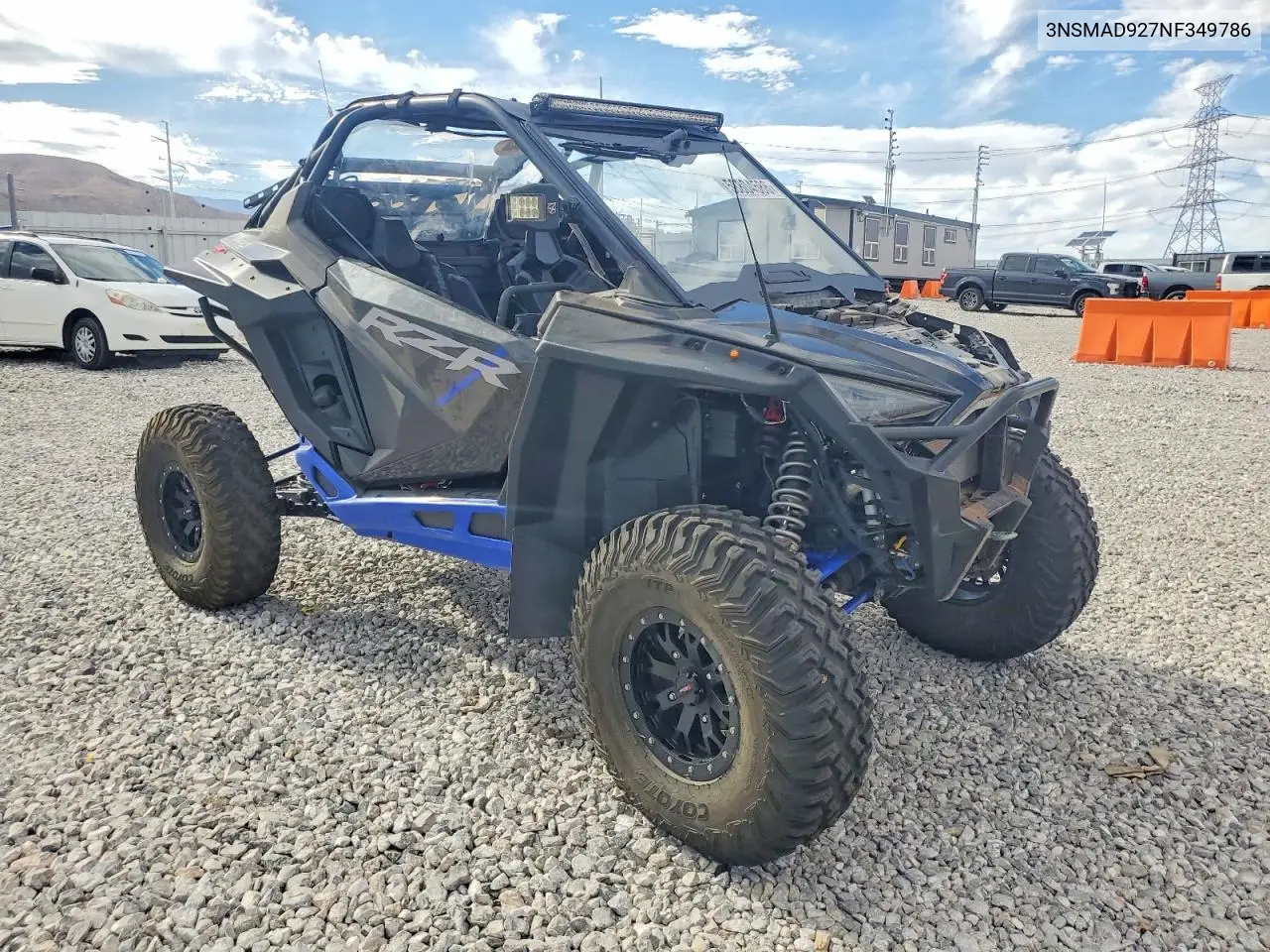 2022 Polaris Rzr Utility Vehicle VIN: 3NSMAD927NF349786 Lot: 58804586