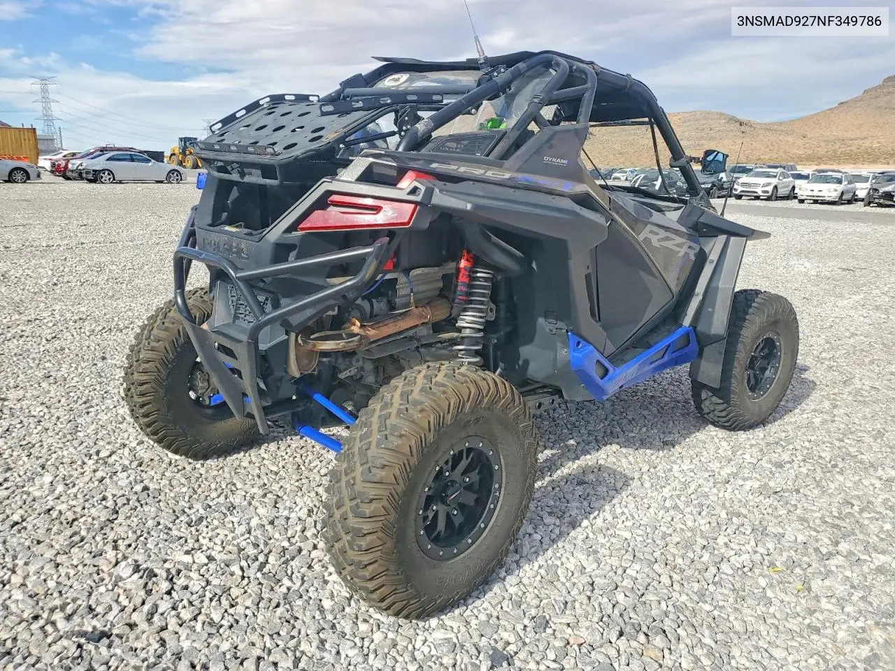 2022 Polaris Rzr Utility Vehicle VIN: 3NSMAD927NF349786 Lot: 58804586