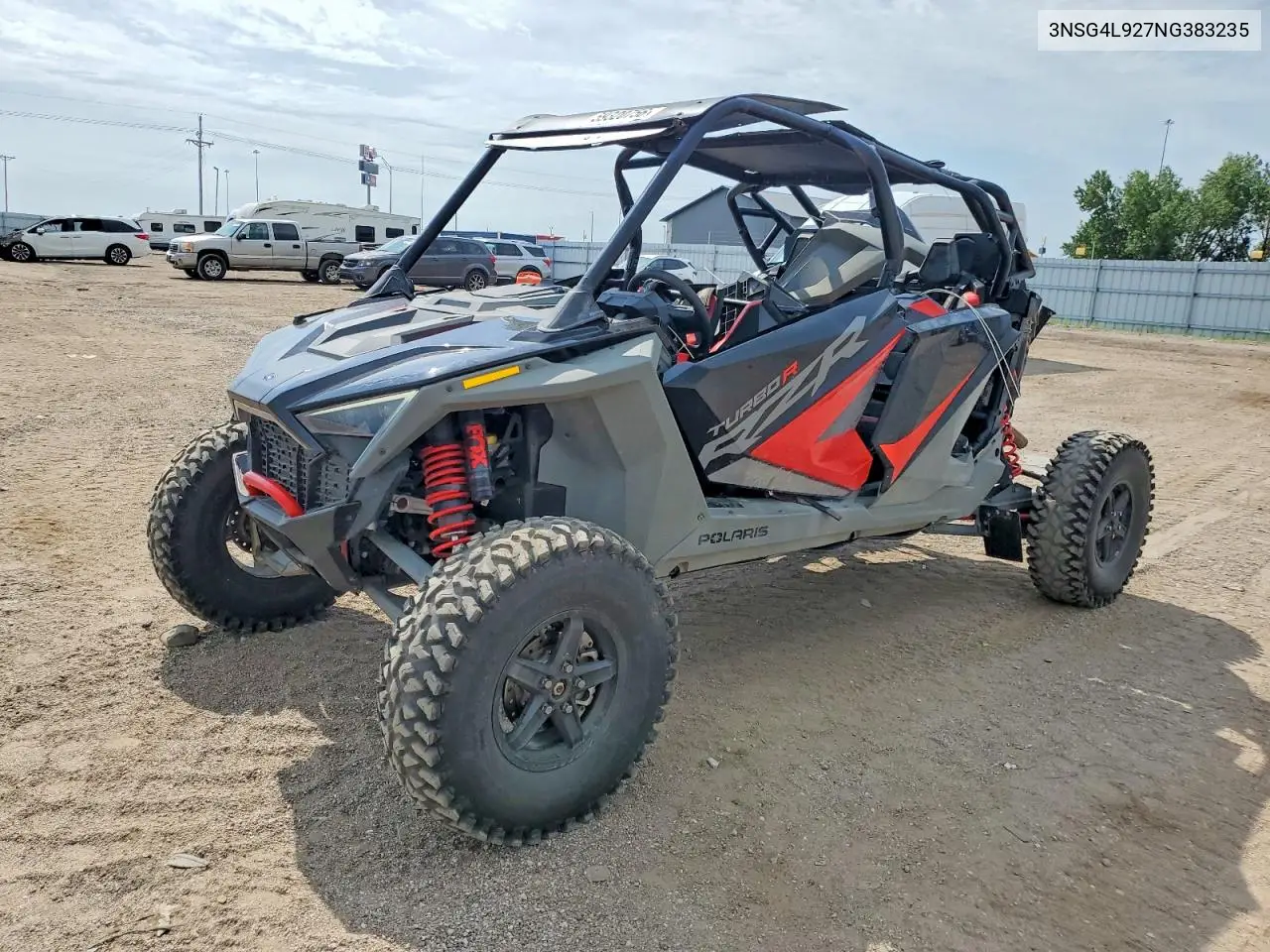 2022 Polaris Rzr Turbo R Utility Vehicle VIN: 3NSG4L927NG383235 Lot: 59320756