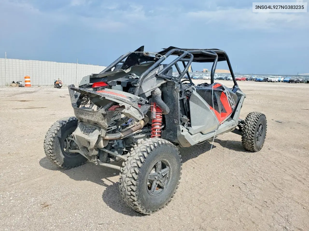 2022 Polaris Rzr Turbo R Utility Vehicle VIN: 3NSG4L927NG383235 Lot: 59320756