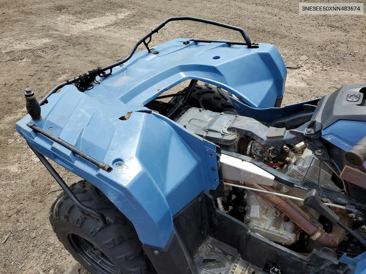 2022 Polaris Sporstman 450 Atv VIN: 3NESEE50XNN483674 Lot: 60227196