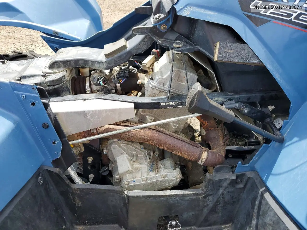 2022 Polaris Sporstman 450 Atv VIN: 3NESEE50XNN483674 Lot: 60227196