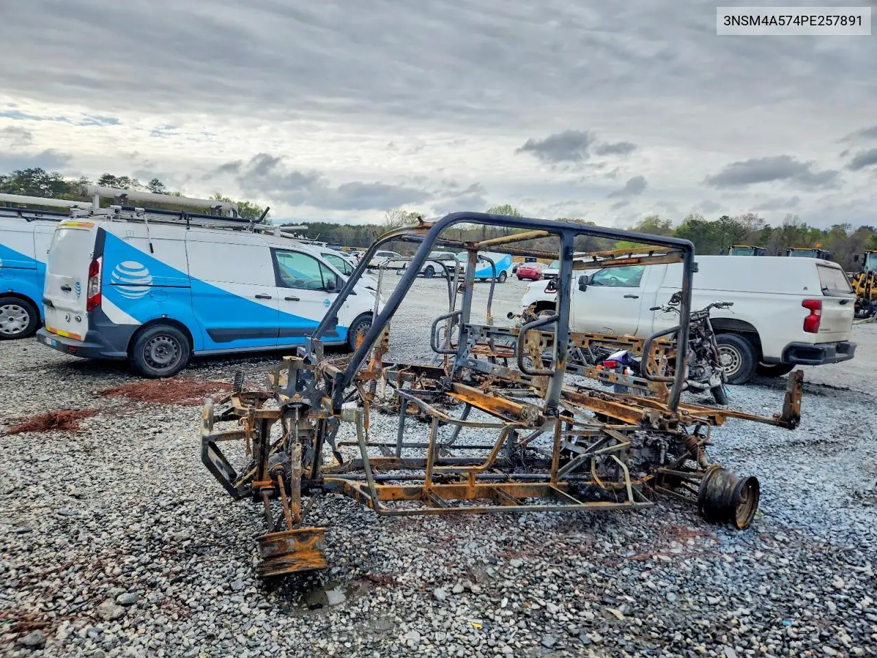 2023 Polaris Ranger Utility Vehicle VIN: 3NSM4A574PE257891 Lot: 51326456