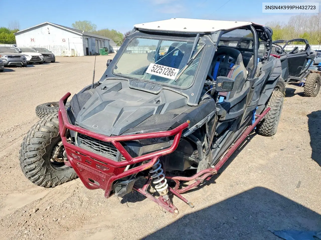 2023 Polaris Rzr Utility Vehicle VIN: 3NSN4K999PH432723 Lot: 52251286