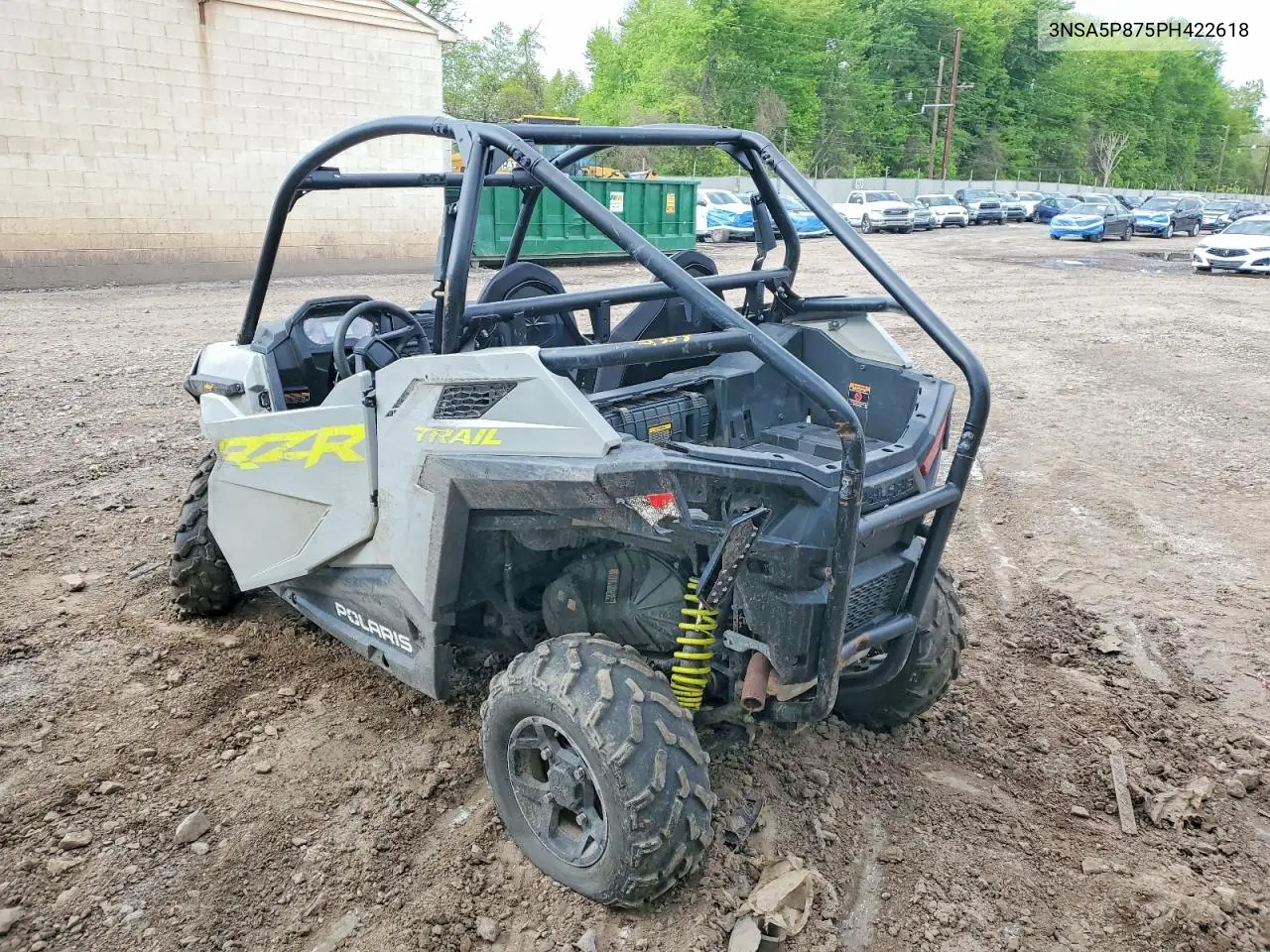 2023 Polaris Rzr Utility Vehicle VIN: 3NSA5P875PH422618 Lot: 52921616