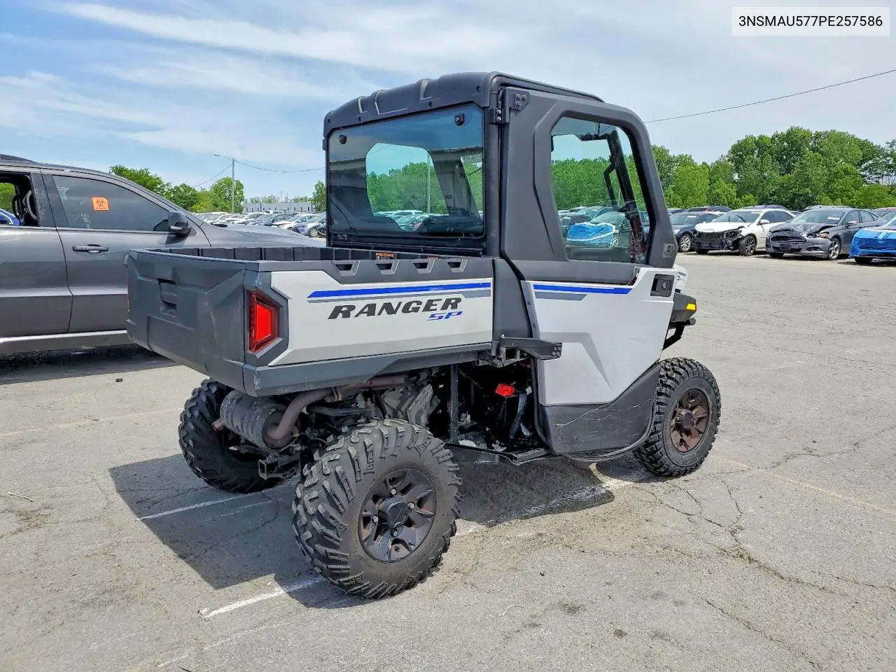 2023 Polaris Ranger Sp Utility Vehicle VIN: 3NSMAU577PE257586 Lot: 53880826