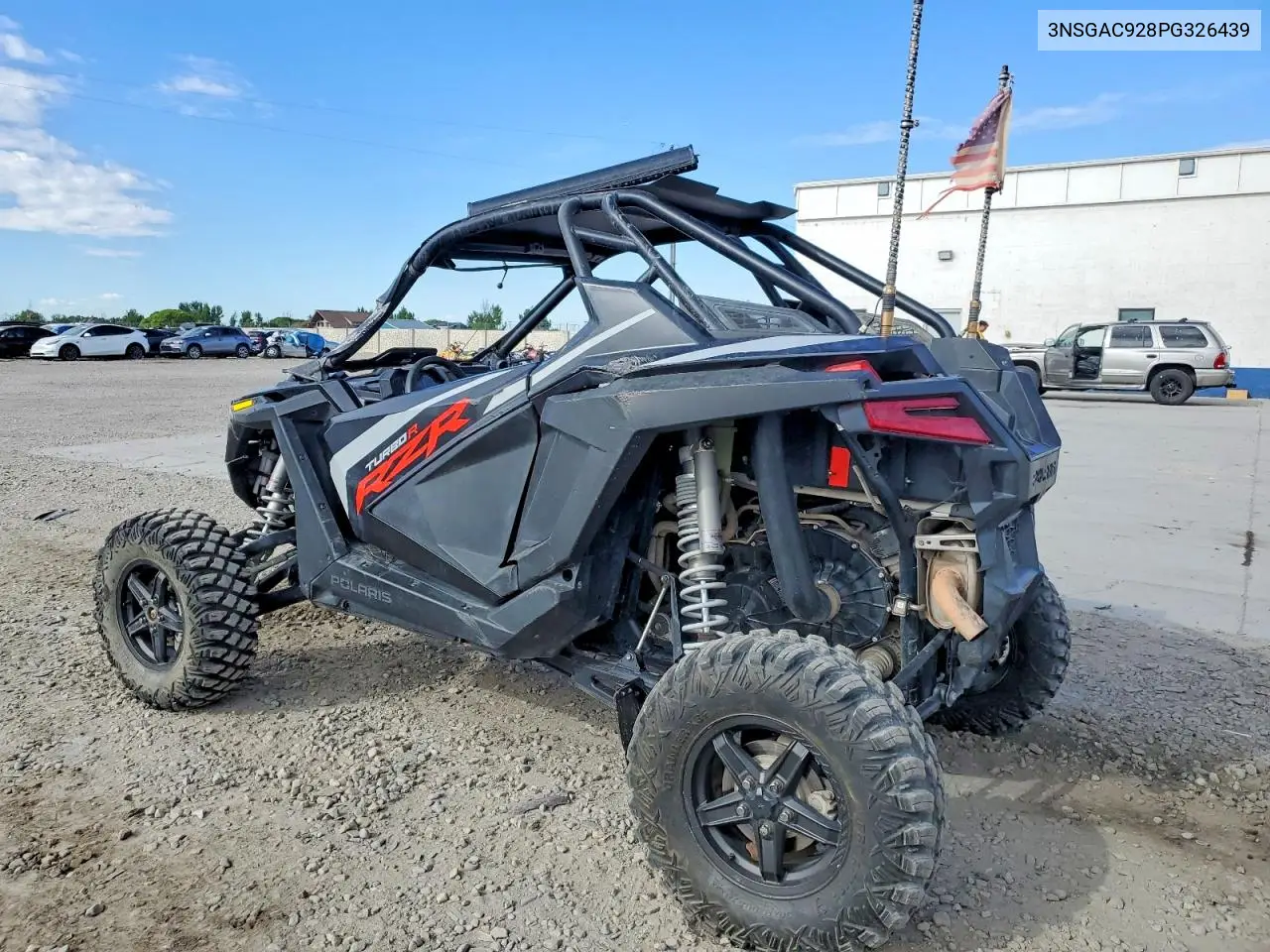 2023 Polaris Rzr Utility Vehicle VIN: 3NSGAC928PG326439 Lot: 54006186