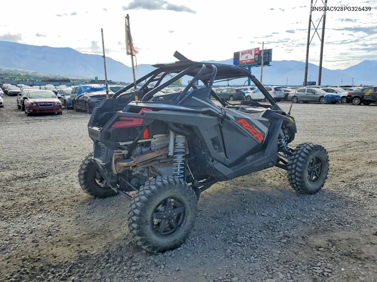 2023 Polaris Rzr Utility Vehicle VIN: 3NSGAC928PG326439 Lot: 54006186